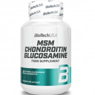 BioTech USA MSM Chondroitin Glucosamine - 60 Tabs