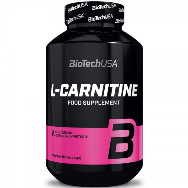 Biotech USA L-Carnitine 1000mg - 60 Tabs *60 Servings*
