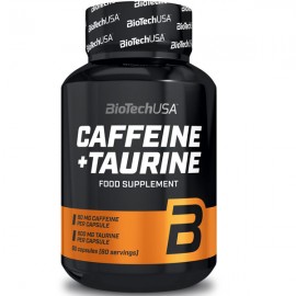 Biotech USA Caffeine & Taurine - 60 Caps 