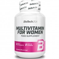 Biotech USA MultiVitamin For Women 60 Tablets organic