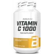 BioTech USA Vitamin C 1000mg - 250 Tabs 