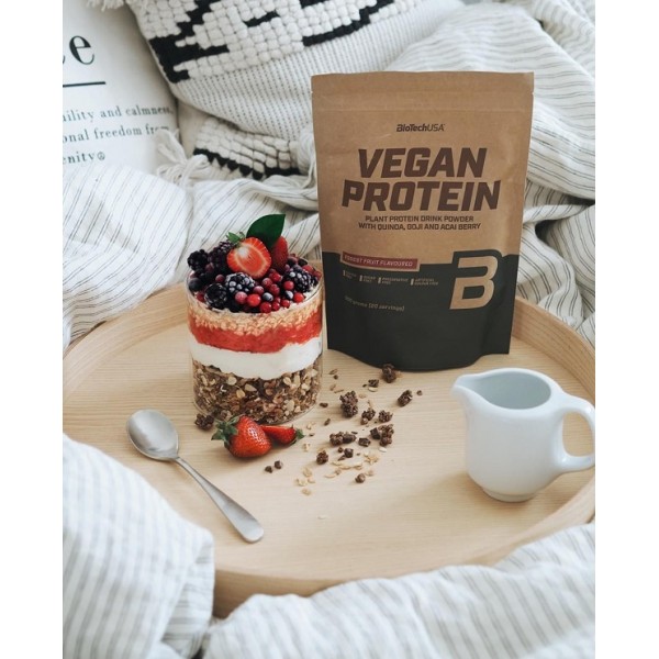 Biotech USA Vegan Plant Protein 2kg + Free Shaker 
