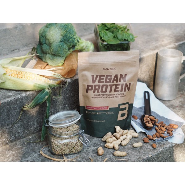 Biotech USA Vegan Plant Protein 2kg + Free Shaker 