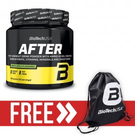 Biotech USA AFTER - 420g (Premium Post Workout Recovery) + Free Biotech Gym Bag