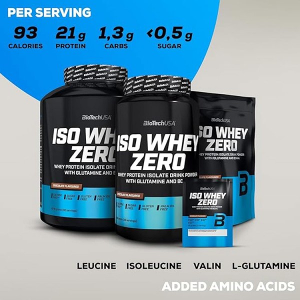 Biotech USA Iso Whey Zero 1.8kg + Free Shaker