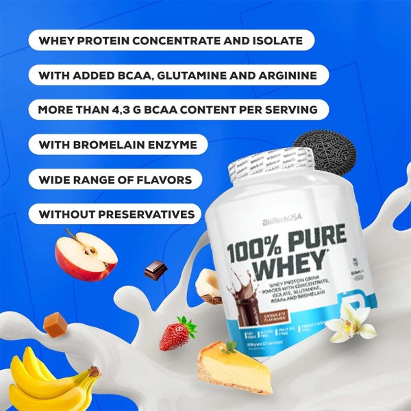 BioTech USA 100% PURE Whey 2kg 