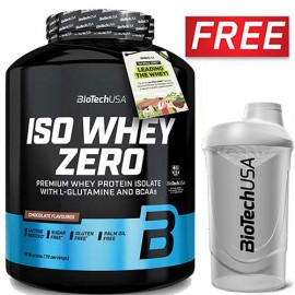 Biotech USA Iso Whey Zero 1.8kg + Free Shaker