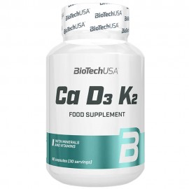BioTech USA Calcium D3 + K2 - 90 Caps