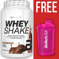 BioTech USA Whey Shake 1000g + Free Biotech Shaker