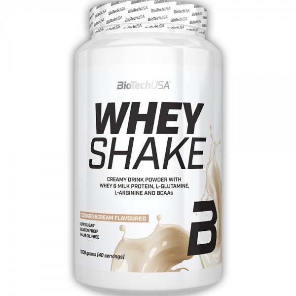 BioTech USA Whey Shake 1000g + Free Biotech Shaker