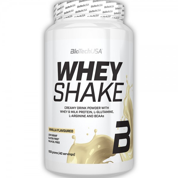 BioTech USA Whey Shake 1000g + Free Biotech Shaker