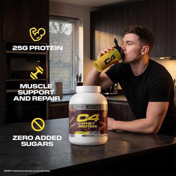 Cellucor C4 Hershey Milk Chocolate Whey Protein - 1.61kg