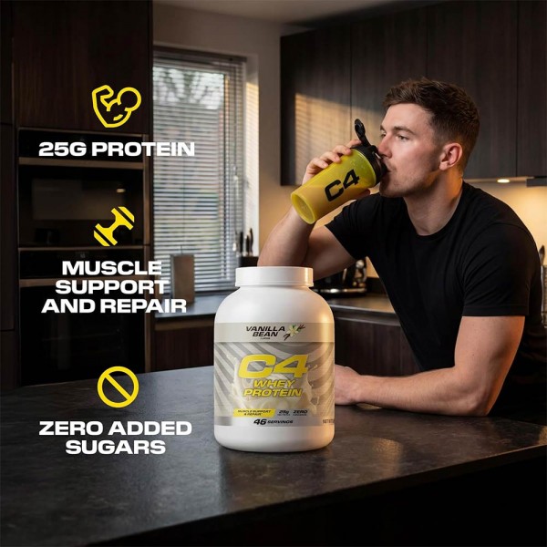 Cellucor C4 Vanilla Bean Whey - 1.5kg