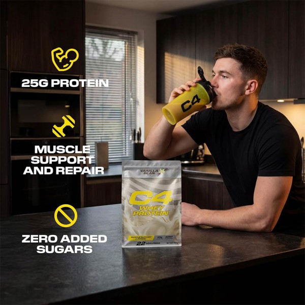 Cellucor C4 Vanilla Bean Whey - 759g