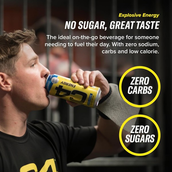 C4 Energy Zero Sugar 500ml - 12 Pack