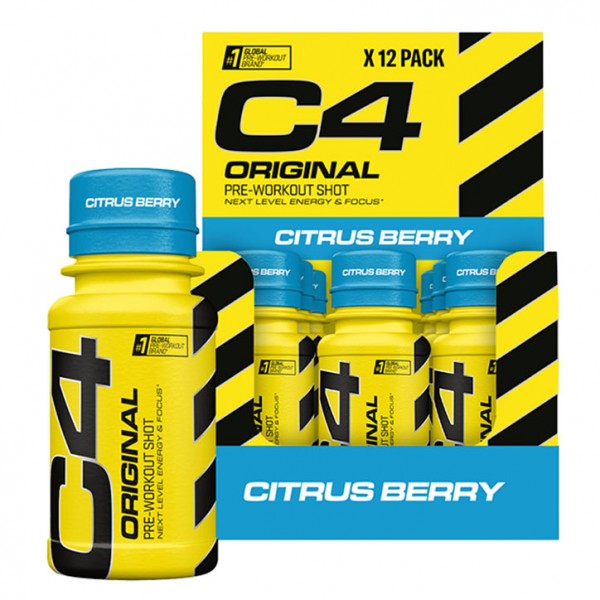 Cellucor C4 Pre Workout Shots 60ml x 12