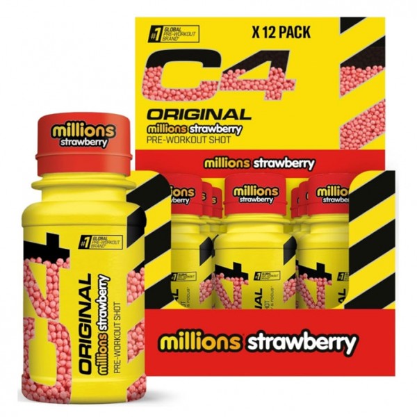 Cellucor C4 Pre Workout Shots 60ml x 12