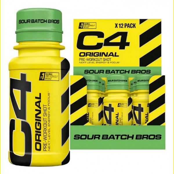 Cellucor C4 Pre Workout Shots 60ml x 12