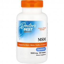 Doctor's Best MSM With OptiMSM 1500mg - 120 Tablet