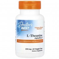 Doctor's Best L-Theanine AlphaWave - 60 vcaps
