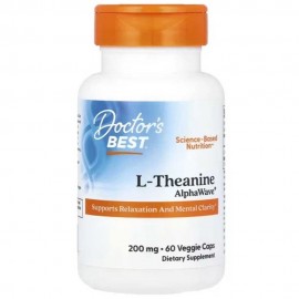 Doctor's Best L-Theanine AlphaWave - 60 vcaps