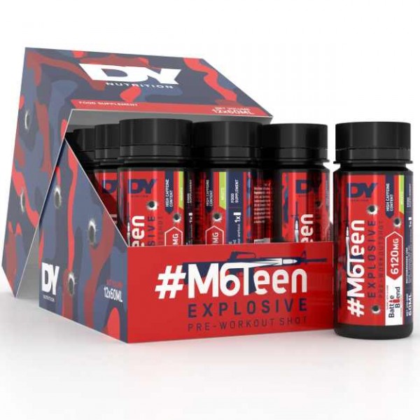 Dorian Yates Pre-Workout #M6Teen Shots 12x60ml