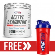 EHPLabs Acetyl L-Carnitine - 100g + Free EHPLabs Shaker