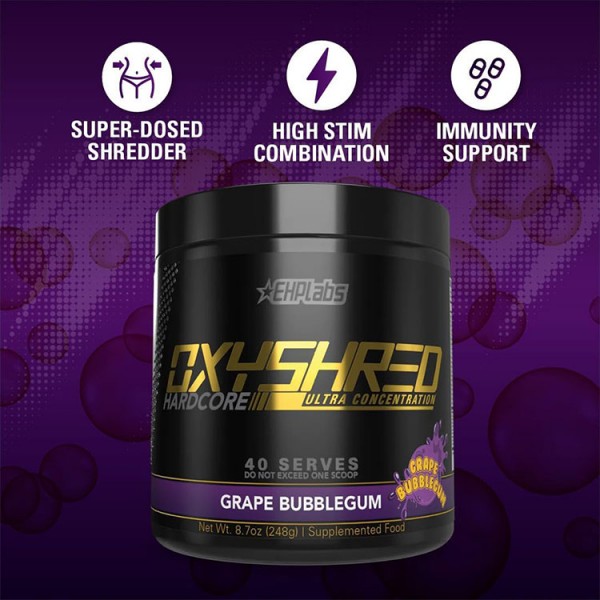 EHPlabs OxyShred Hardcore - 40 Servings