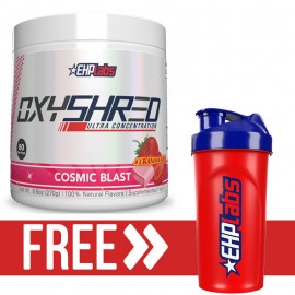 EHPlabs OxyShred  60 Servings + Free EHPLabs Shaker