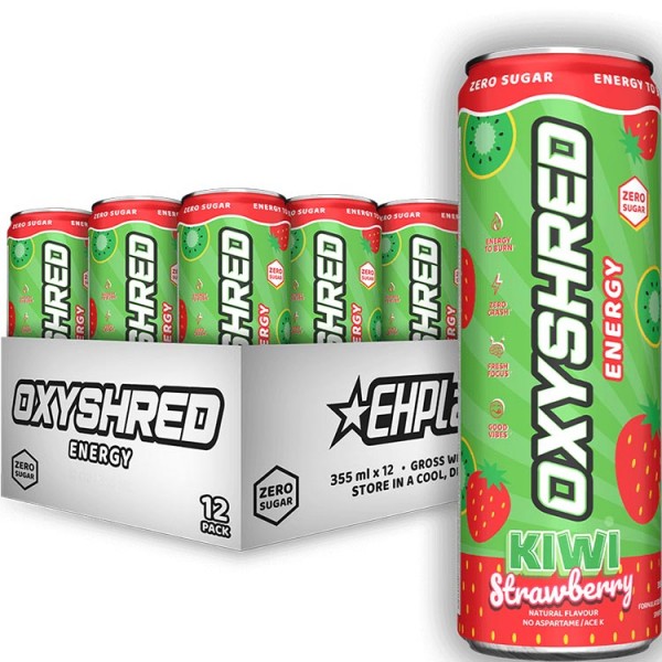 EHPlabs OxyShred Ultra Energy Drink RTD 335ml x 12
