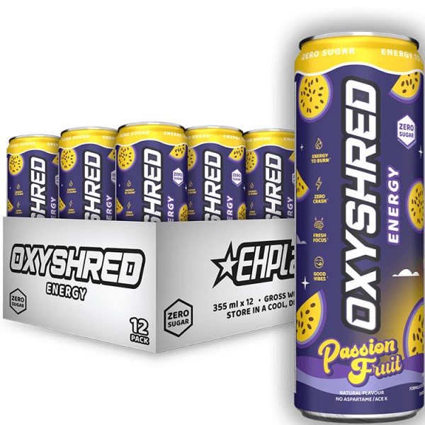 EHPlabs OxyShred Ultra Energy Drink RTD 335ml x 12