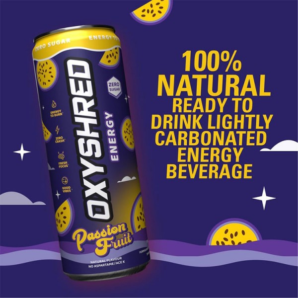 EHPlabs OxyShred Ultra Energy Drink RTD 335ml x 12
