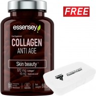 Essensey Collagen Anti Age Skin Beauty - 90 Vegan Caps + Free Trec Pill Box