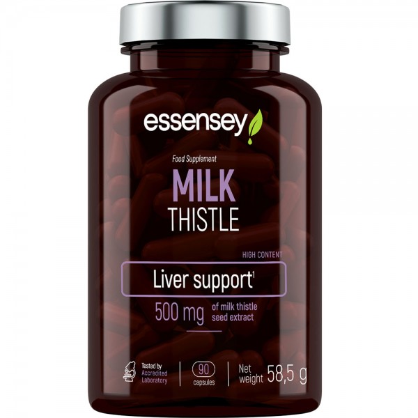 Essensey Milk Thistle Liver Support - 90 Veg Caps