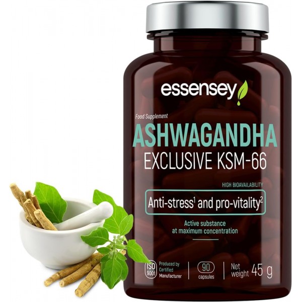 Essensey Ashwagandha KSM 66 - 90 Caps