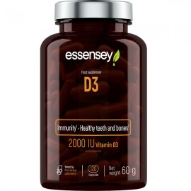 Essensey Vitamin D3 2000iu - 120 caps