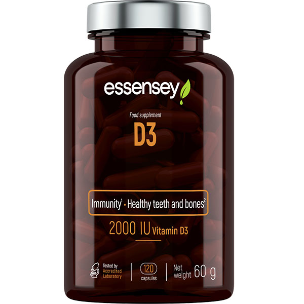 Essensey Vitamin D3 2000iu - 120 caps