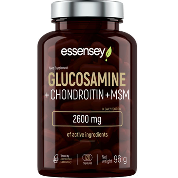 Essensey Glucosamine Chondroitin MSM 120 Caps