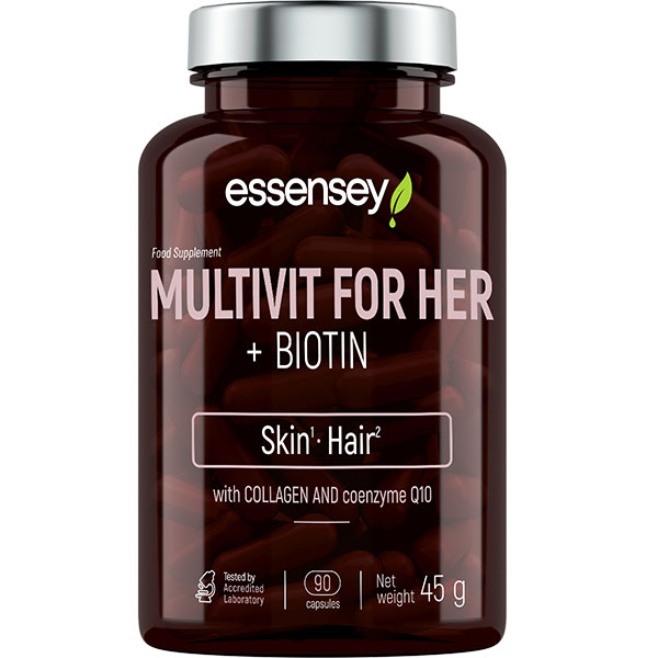 Essensey Mutivitamin For Her + Biotin 90 Caps