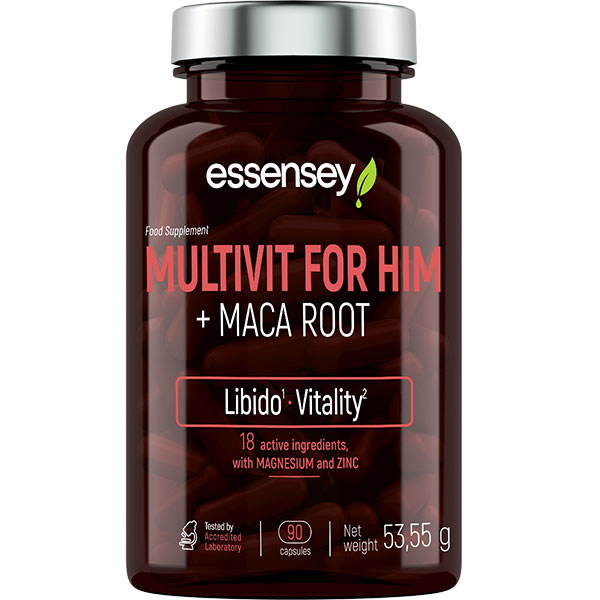 Essensey Mutivitamin For Him + Maca - 90Caps