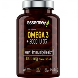 Essensey Omega-3 + D3 2000iu - 90 Caps