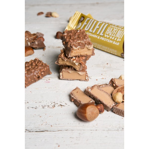 Fulfil Chocolate Hazelnut Whip Protein Bars 15 x 55g 