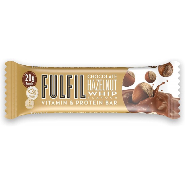 Fulfil Chocolate Hazelnut Whip Protein Bars 15 x 55g 