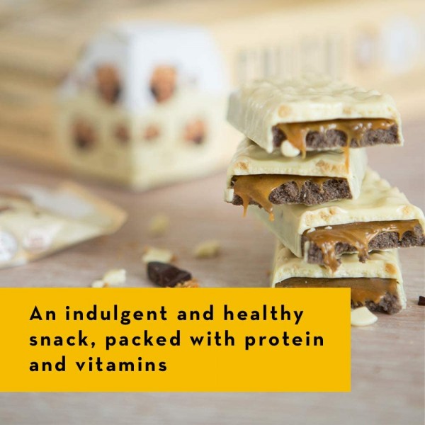Fulfil White Chocolate & Cookie Dough Protein Bars 15 x 55g