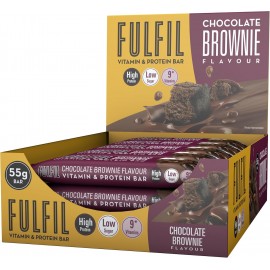 Fulfil Chocolate Brownie Protein Bars 15 x 55g