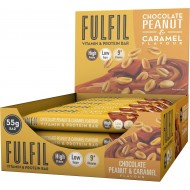 Fulfil Chocolate Peanut & Caramel Protein Bars 15 x 55g