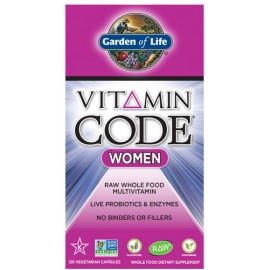 Garden of Life Vitamin Code Women Multivitamin 120 Veg Caps