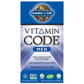 Garden of Life Vitamin Code Men Multivitamin 120 Veg Caps
