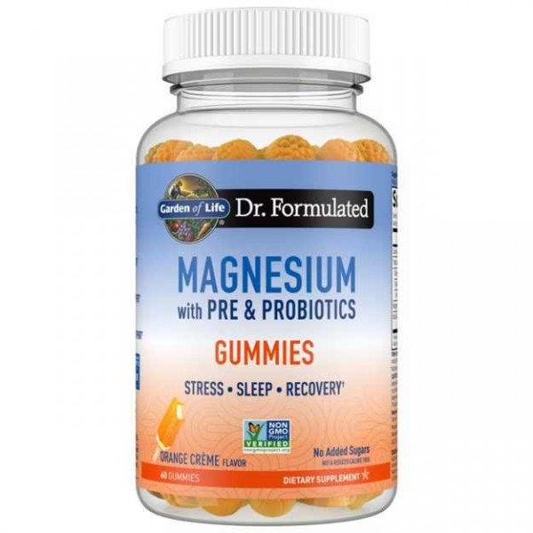 Garden of Life Dr. Formulated Magnesium - Probiotics - 60 Gummies