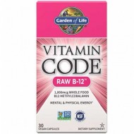 Garden of Life Vitamin Code RAW B12 - 30 Veg Caps